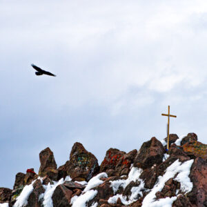 Sobrevolando la cumbre